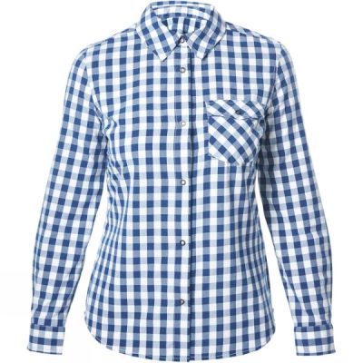 Camisa Berghaus Explorer 2.0 Manga Larga Mujer Azules / Blancas - Chile GIV703986